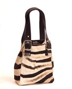 zebra bag - genuine