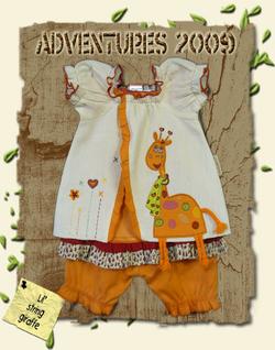 Giraffe Bloomer Set 