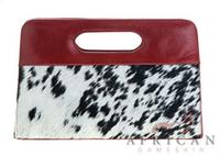 Dayclutch leather and cowhide